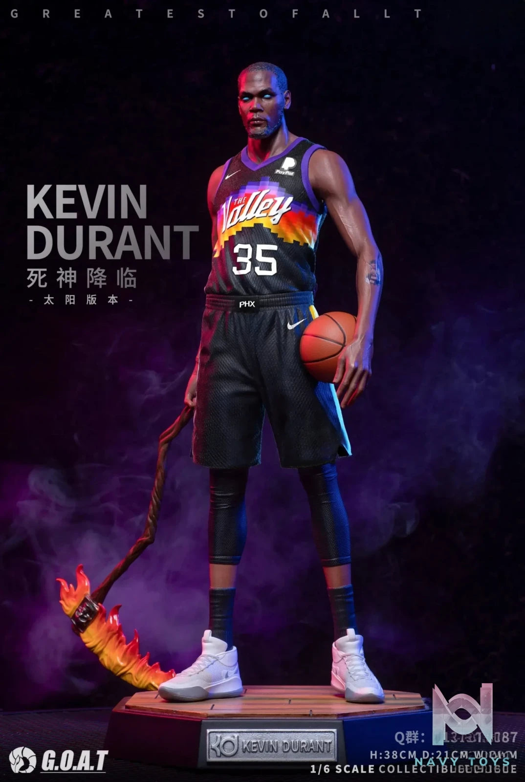 G.O.A.T Studio – NBA #002 grim Reaper Durant