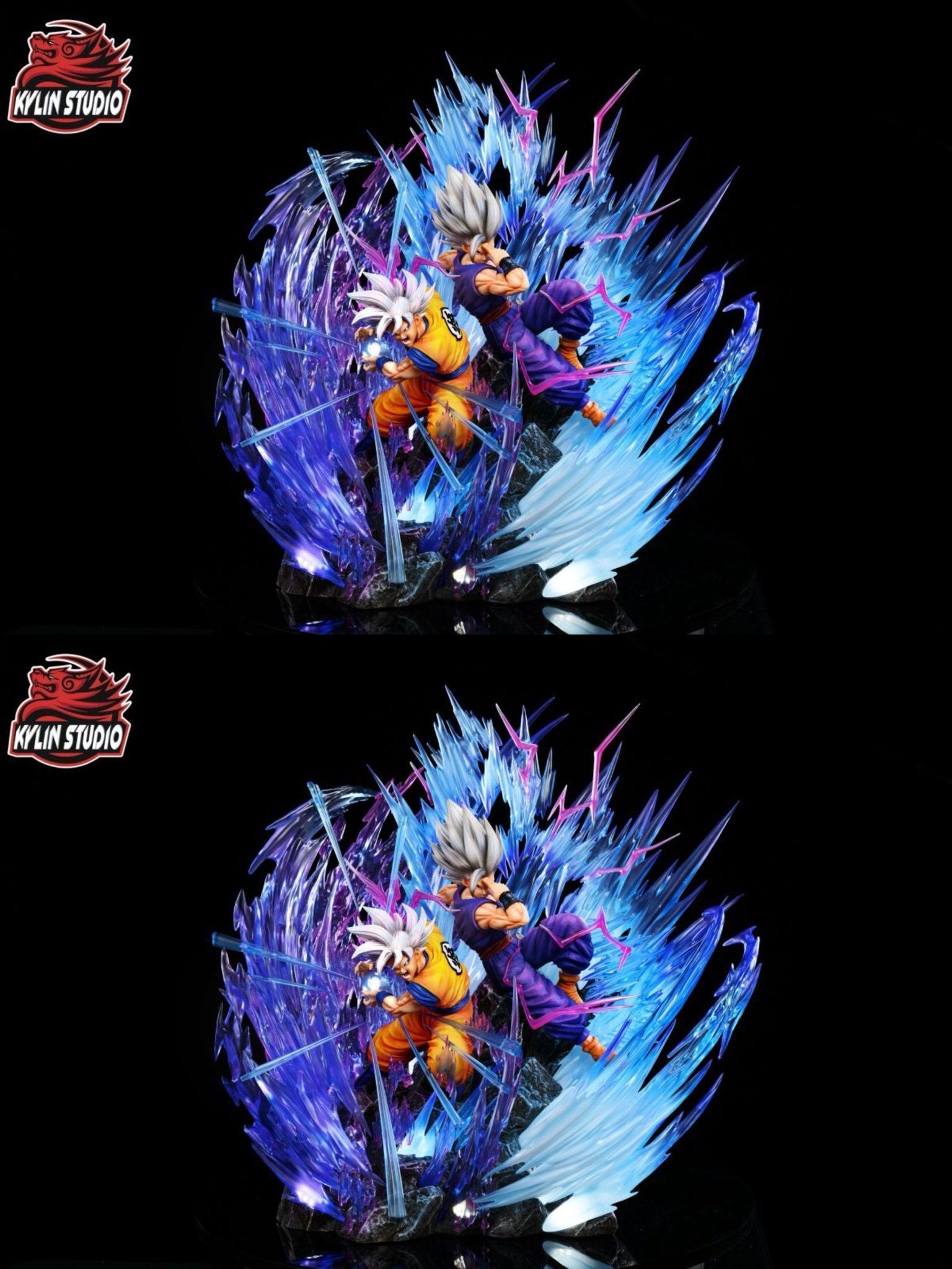 Son Gohan & Son Goku & kakarotto - Dragon Ball - Kylin Studio resin statue Kylin Studio anime figure