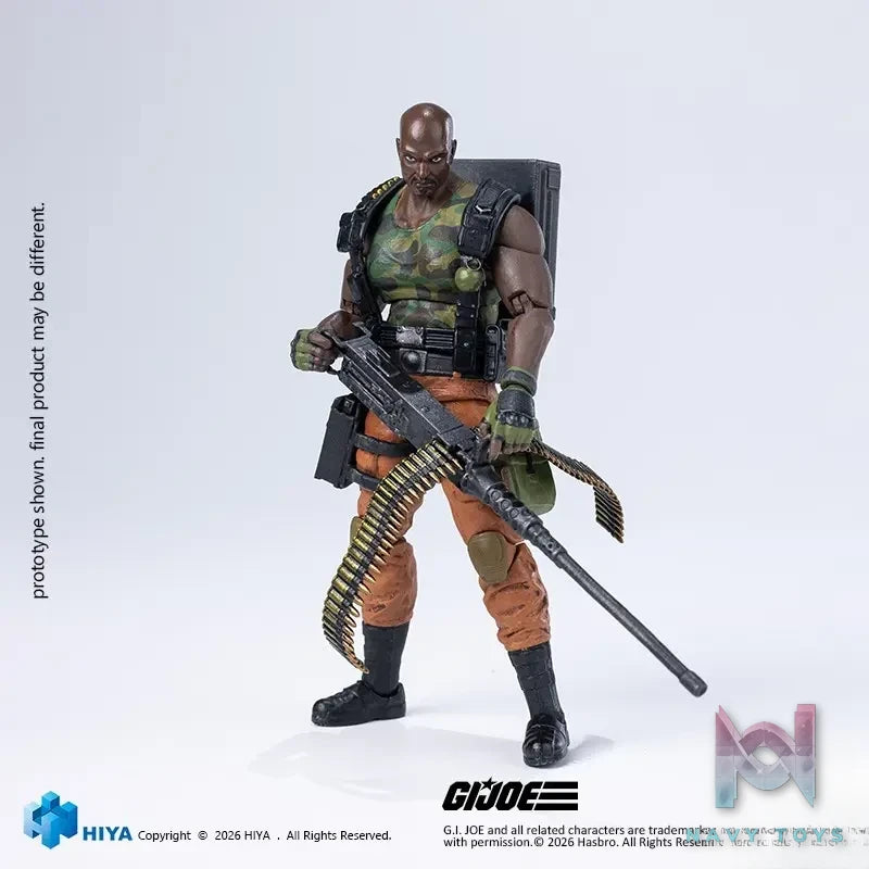 Hiya Toys – EXQUISITE MINI Series G.I. Joe Roadblock Action Figure (Licensed)