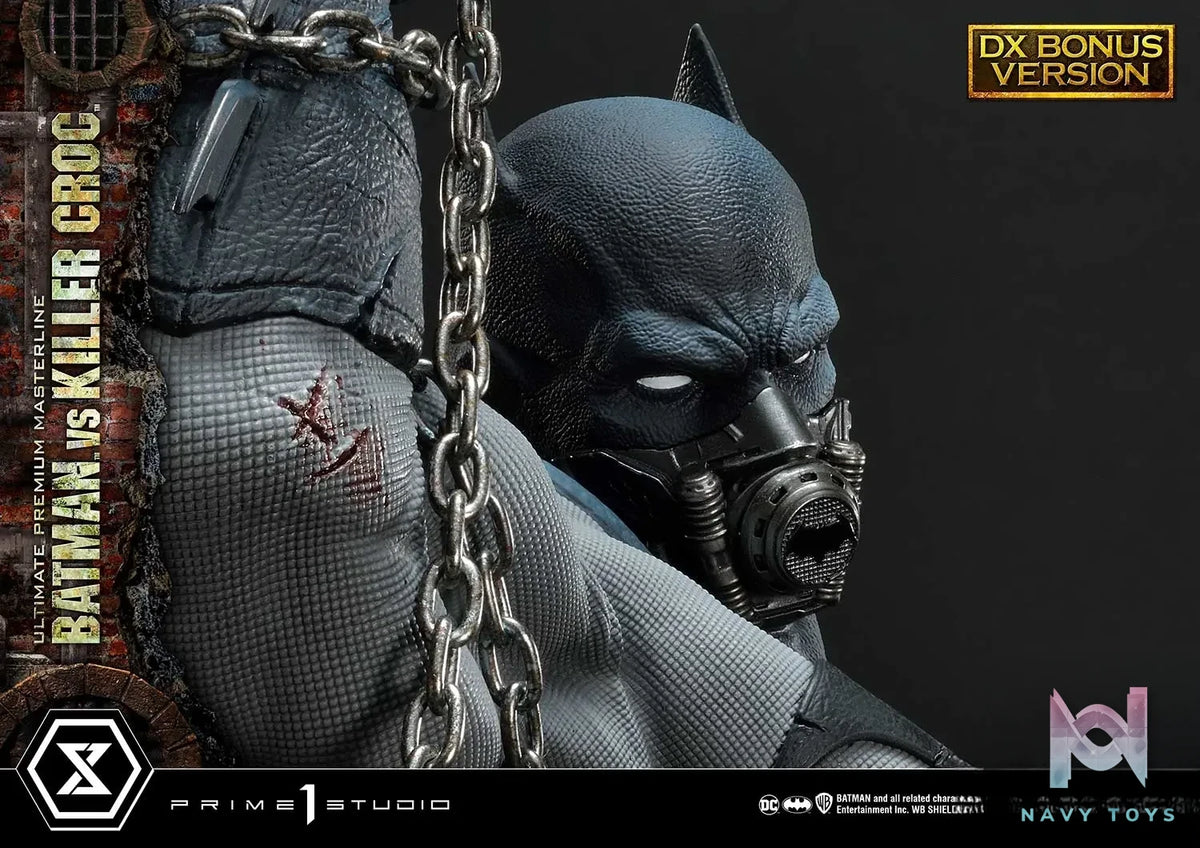 Prime 1 Studio – Ultimate Premium Masterline Batman (Comics) Batman Versus Killer Croc UPMDC-07 UPMDC-07DX UPMDC-07DXS (Licensed)
