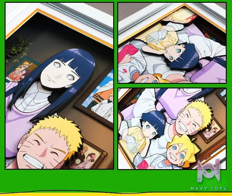 Yu Zhi Jiang Studio – Naruto Multiple Characters Series #9 3D Decorative Painting Naruto