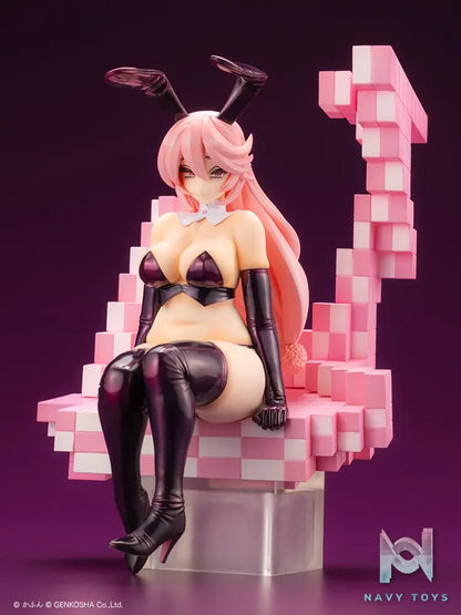 Kotobukiya – Illustrator Original Azamuki Usagi Sitting Bunny by Kafun 1/7 Complete Figure (Licensed)