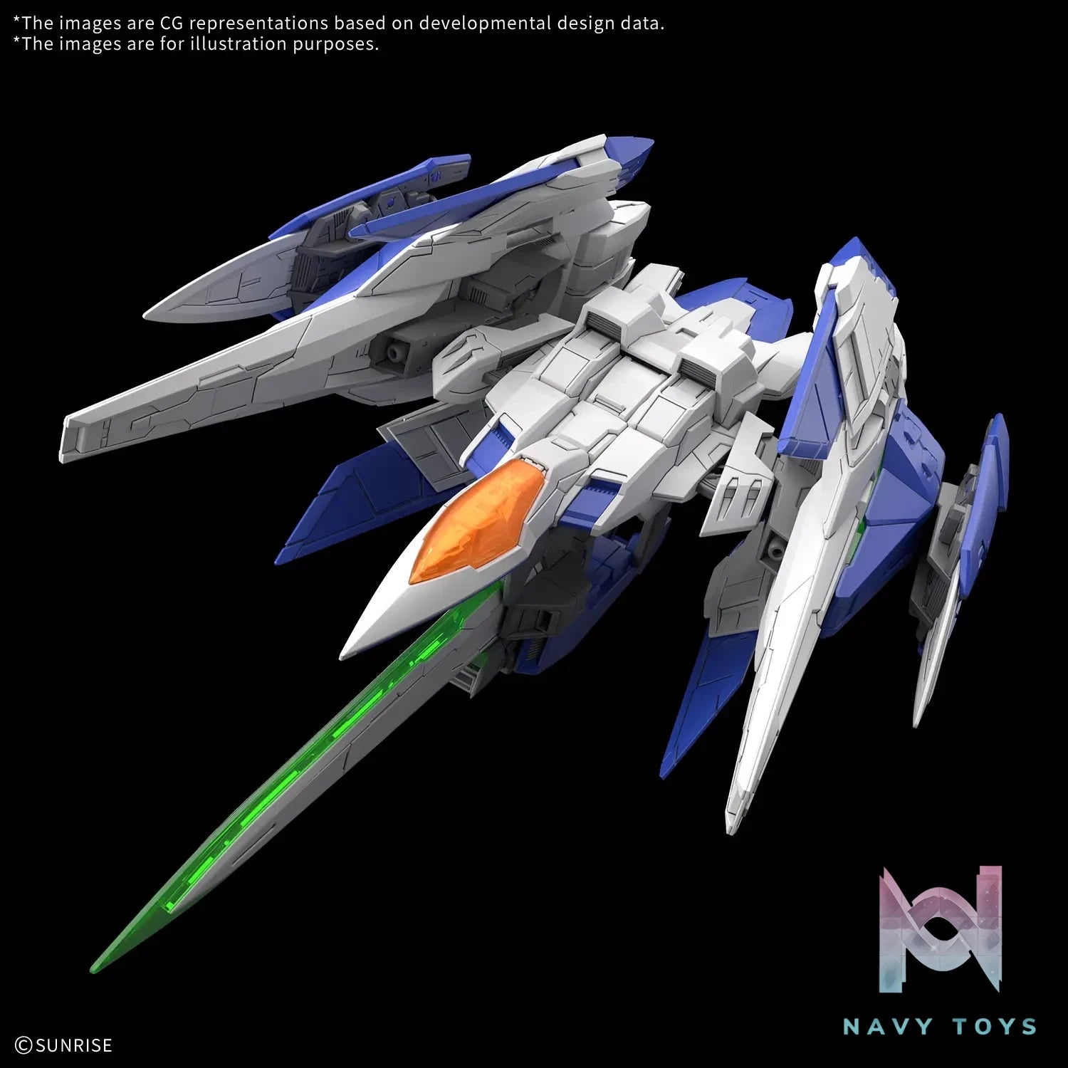 BANDAI SPIRITS – MGSD 00 RAISER (Licensed)