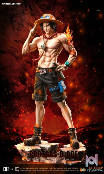 OP-Crew Studio & Cousin Brother Studio – One Piece POP MAX Scale Ace#2 Portgas·D· Ace