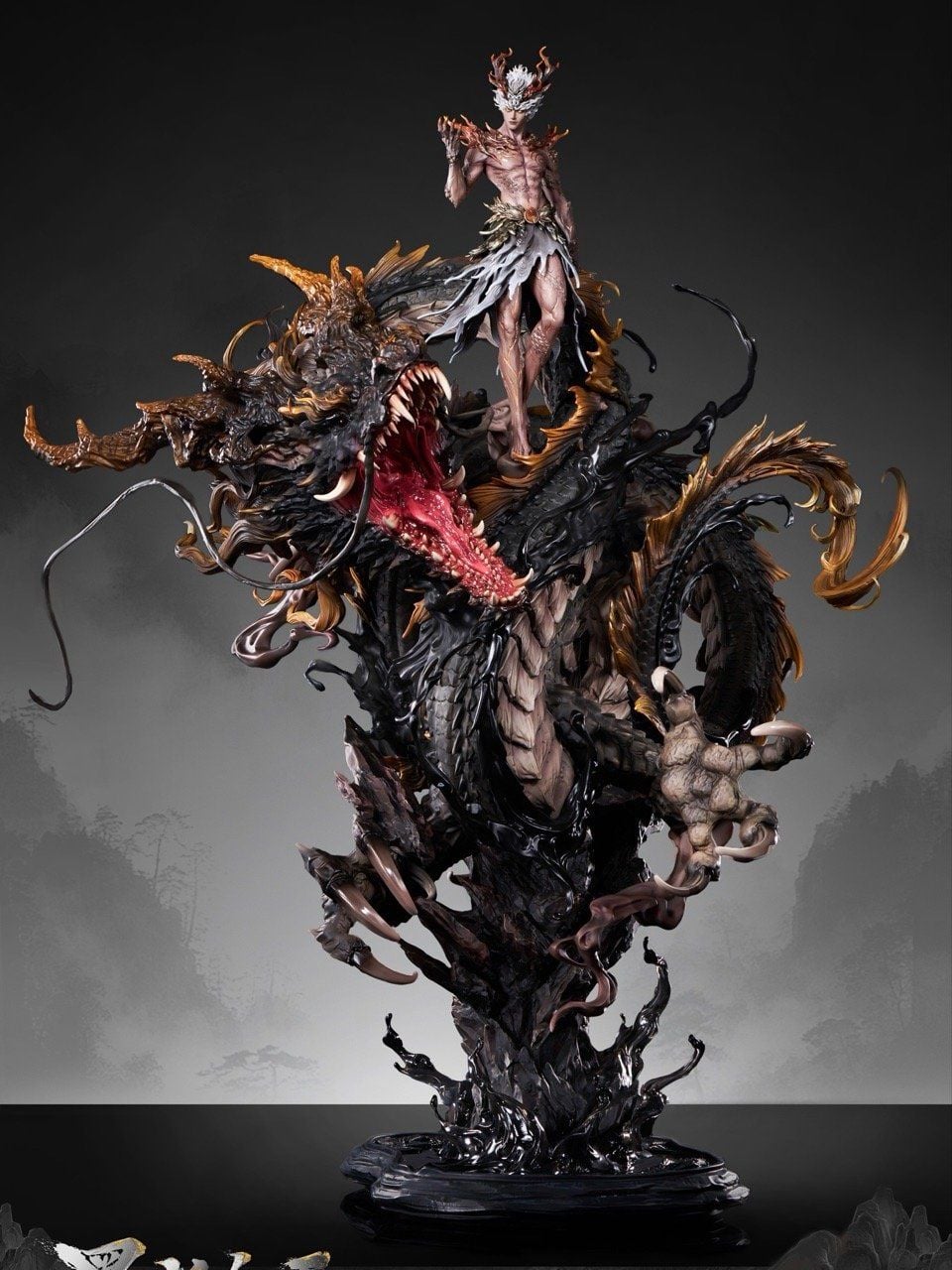 Ao Yuan - Black Dragon Nine Heavens - PJ Studio resin statue Pj studio anime figure