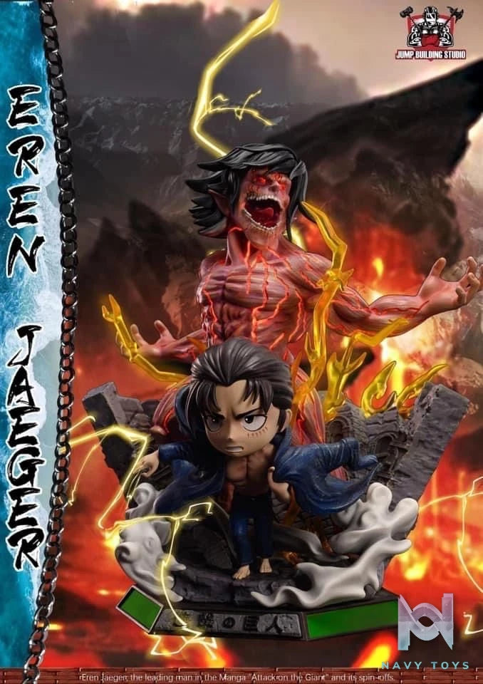 Eren Yeager resin statue JBS Studio anime figure