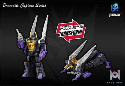 TAKARA TOMY – Transformers Dramatic Capture Series Decepticons part 2 DCS-06 (Licensed)