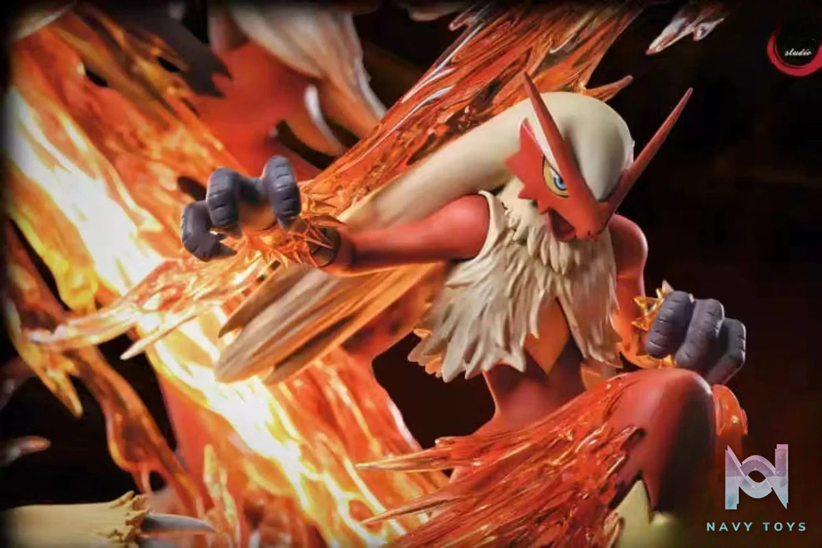 Fantasy Studio – Pokémon GX Evolution Series – Blaziken Family “Blaze Kick”
