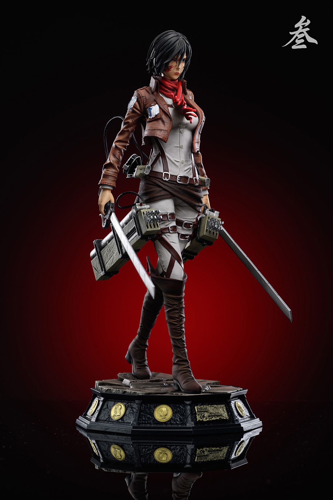 Mikasa Ackerman - Attack On Titan - 33 Studio resin statue 33 Studio anime figure