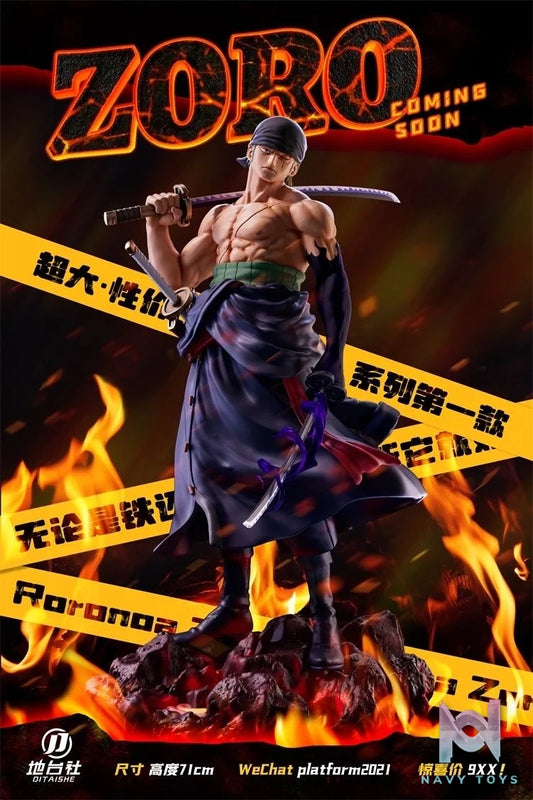 Roronoa Zoro - One Piece - Ditaishe Studio resin statue Ditaishe Studio anime figure