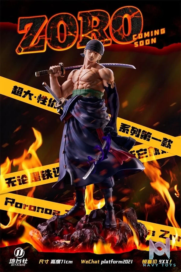 Roronoa Zoro - One Piece - Ditaishe Studio resin statue Ditaishe Studio anime figure