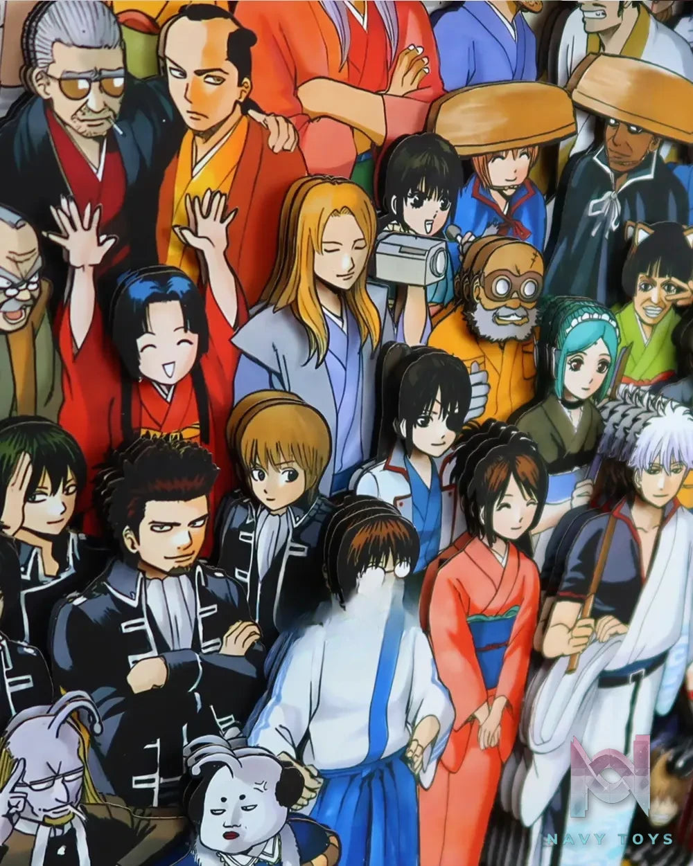 KALA HOME Studio – Gin tama Multiple Characters #02 3D Decorative Painting Gin tama