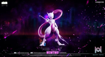 Wilderness Studio – Pokémon Dual scale Statues 1st the strongest Mewtwo