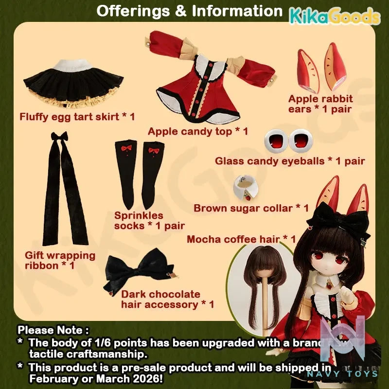 Tiny Fox – TinyFox Ringo 1/6 Points Angel Body Ball-joint Doll (Licensed)