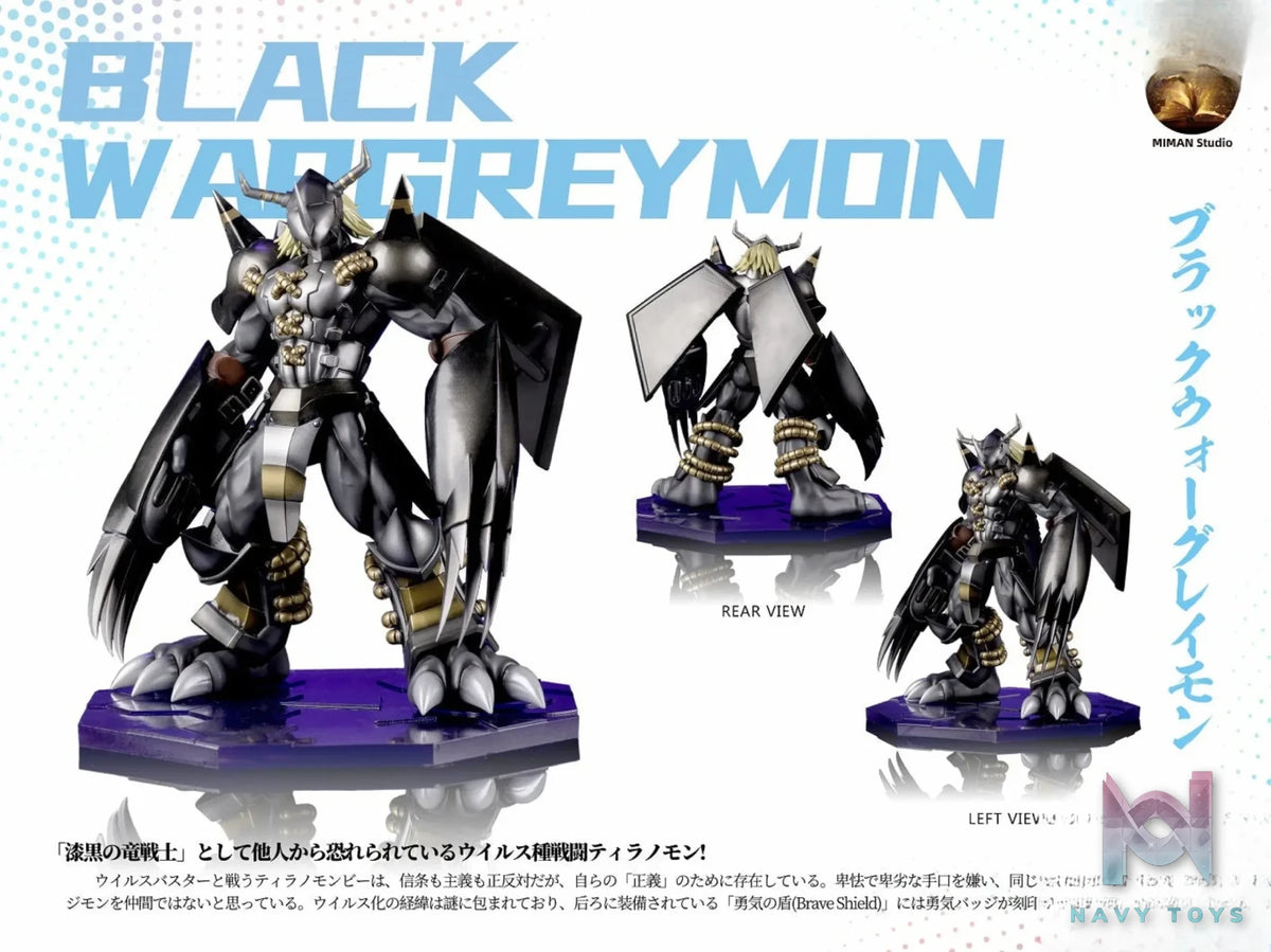 Mi Man Studio – Digimon WarGreymon and Agumon