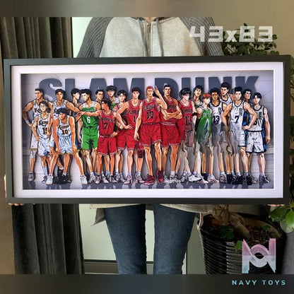 KALA HOME Studio – Slam Dunk Multiple Characters #08 3D Decorative Painting Slam Dunk