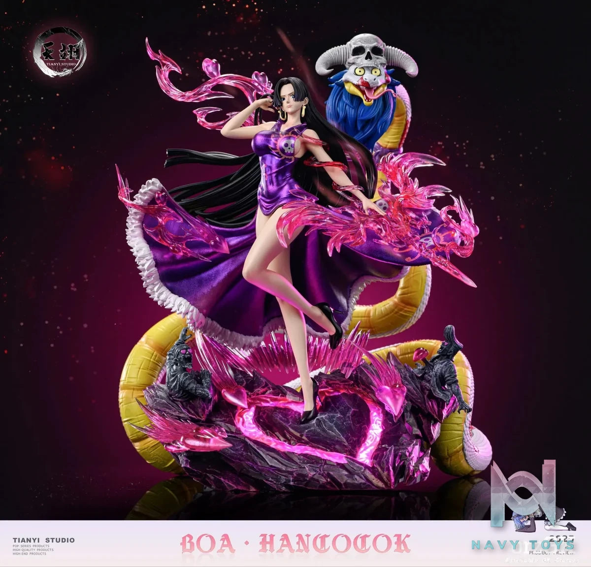 Tianyi Studio - One Piece Female Character 1st Captive Arrow Boa Hancock resin statue Navy Toys anime figure