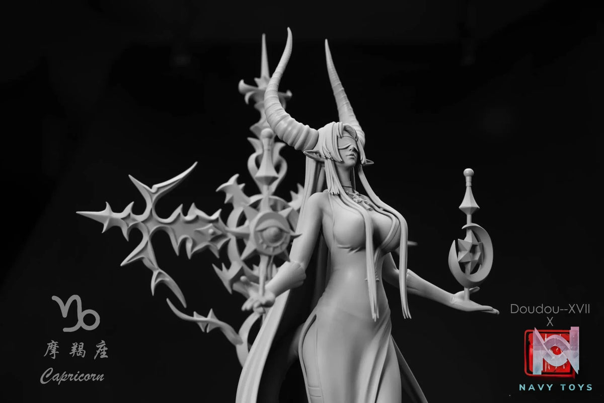 Gemhoo Made Studio – Original Zodiac signs series Capricornus Unpainted Figure (Licensed)