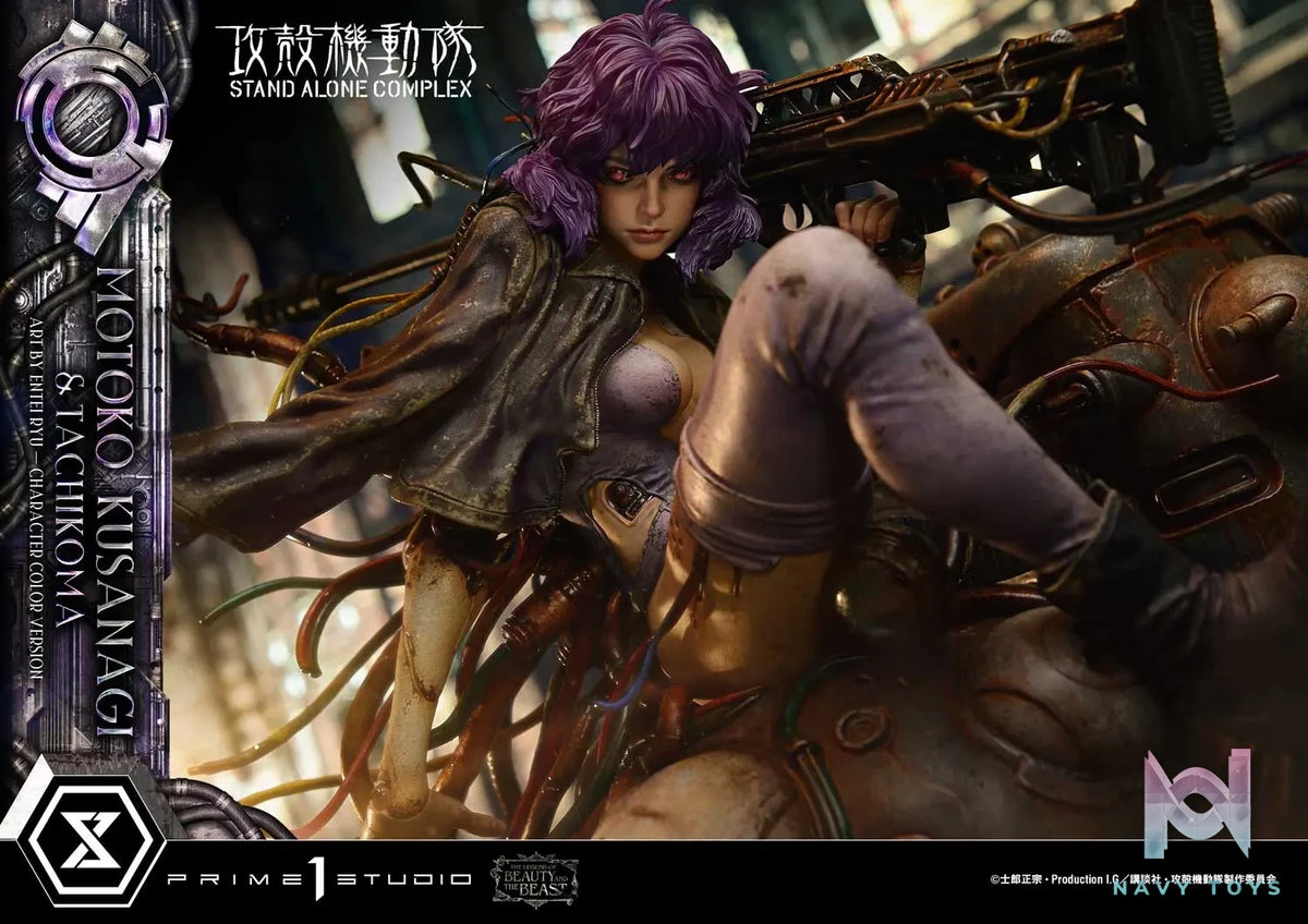 Prime 1 Studio – GHOST IN THE SHELL STAND ALONE COMPLEX Motoko Kusanagi X Tachikoma Art by Entei Ryu Character color LBBGITS-02 LBBGITS-02S (Licensed)