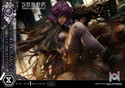 Prime 1 Studio – GHOST IN THE SHELL STAND ALONE COMPLEX Motoko Kusanagi X Tachikoma Art by Entei Ryu Character color LBBGITS-02 LBBGITS-02S (Licensed)