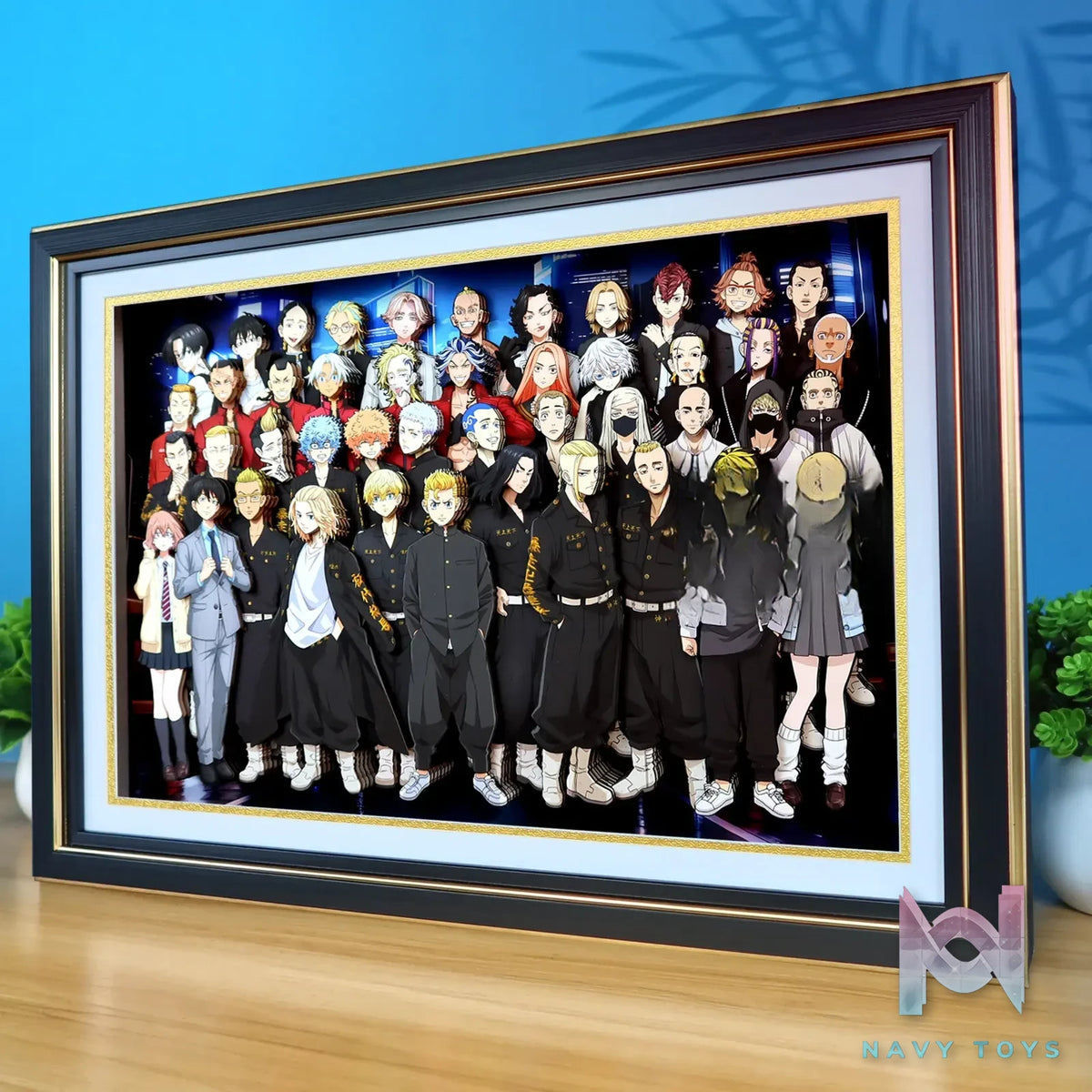 KALA HOME Studio – Tokyo Revengers Multiple Characters #05 3Decorative Painting Tokyo Revengers