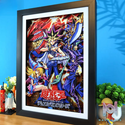 KALA HOME Studio – Yu-Gi-Oh! Multiple Characters #01 3D Decorative Painting Yu-Gi-Oh!