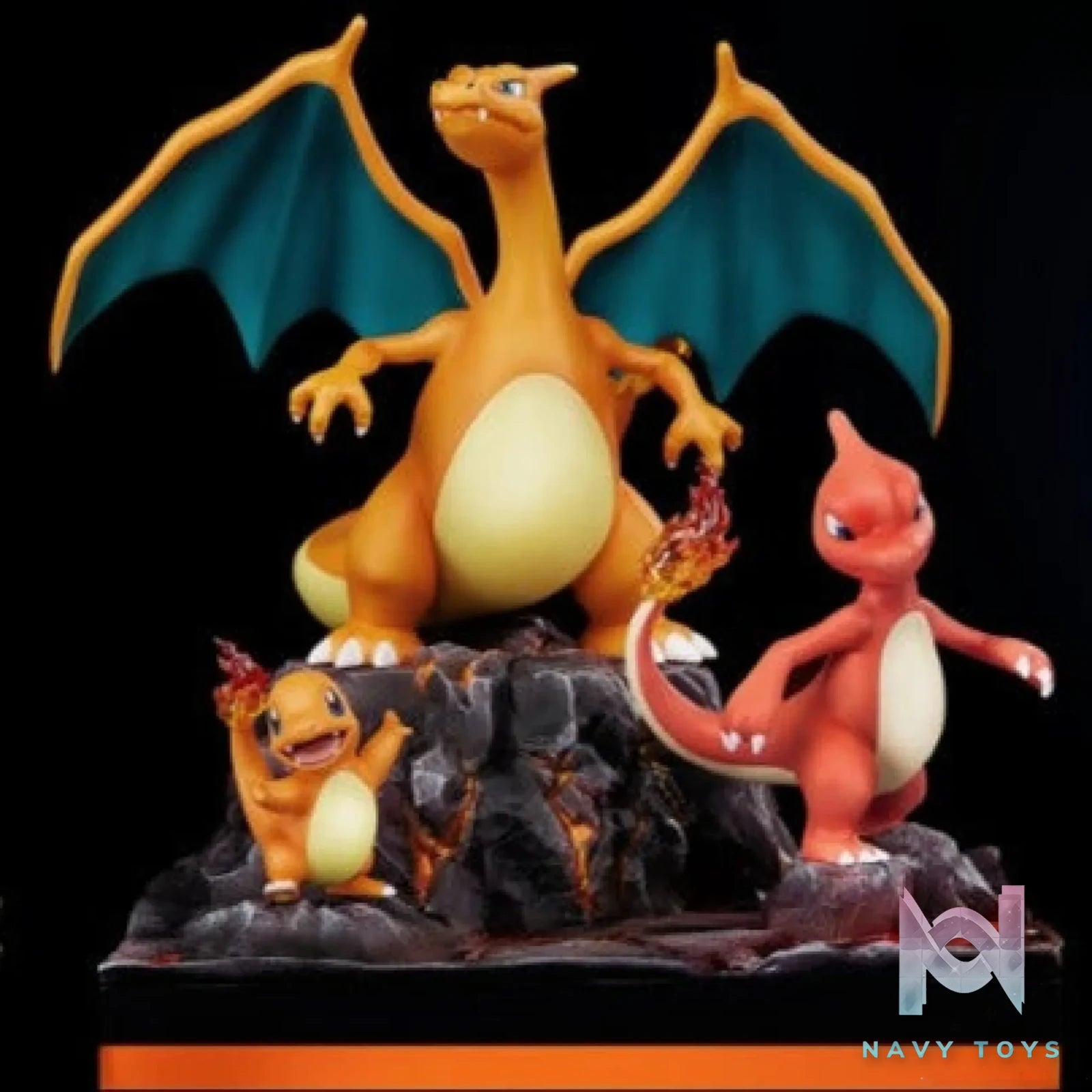 Infinite Studio – Pokémon Charmander evolution group