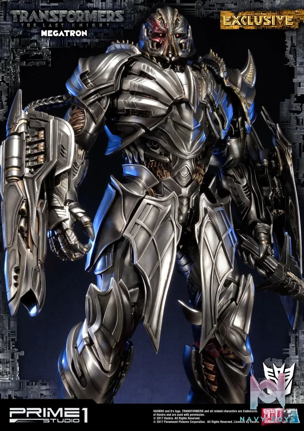 Prime 1 Studio – Museum Masterline Transformers: The Last Knight (Film) Megatron MMTFM-17 MMTFM-17EX(Licensed)
