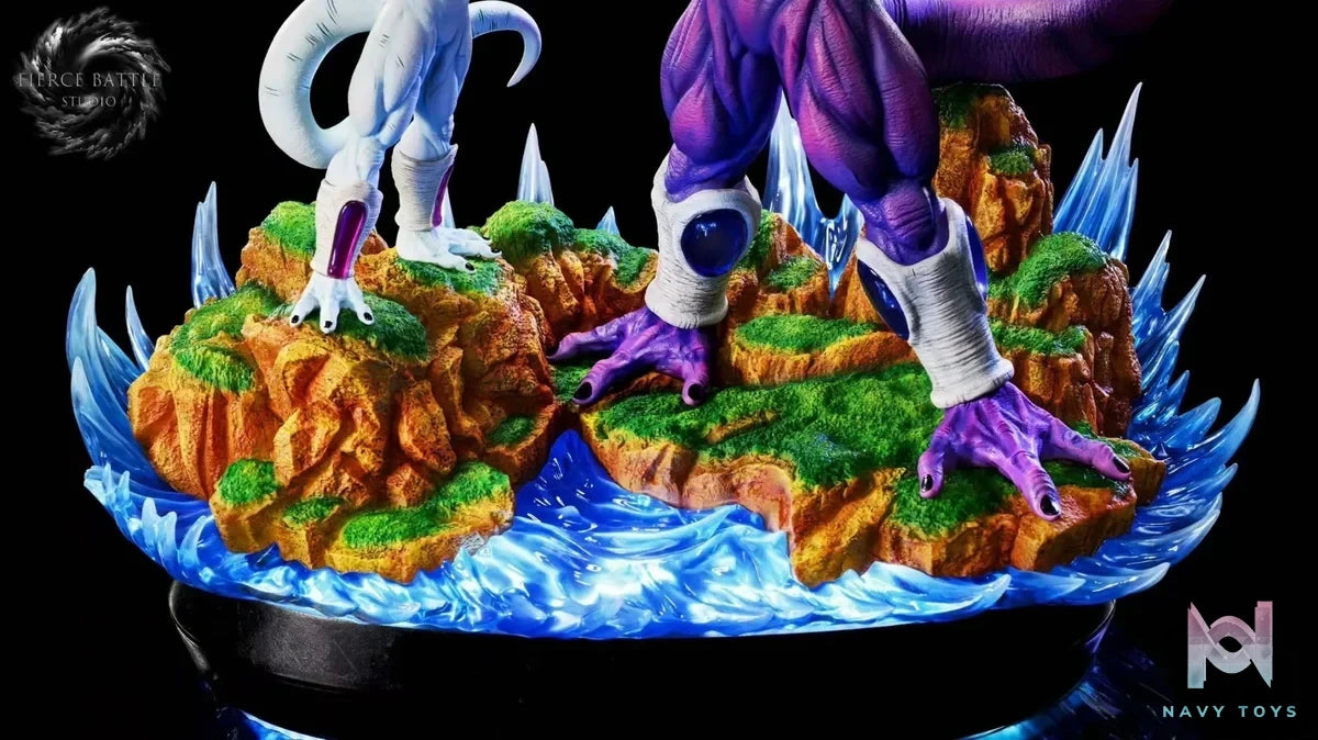 Fierce Battle Studio - Dragon Ball Frieza & Cooler resin statue Navy Toys anime figure