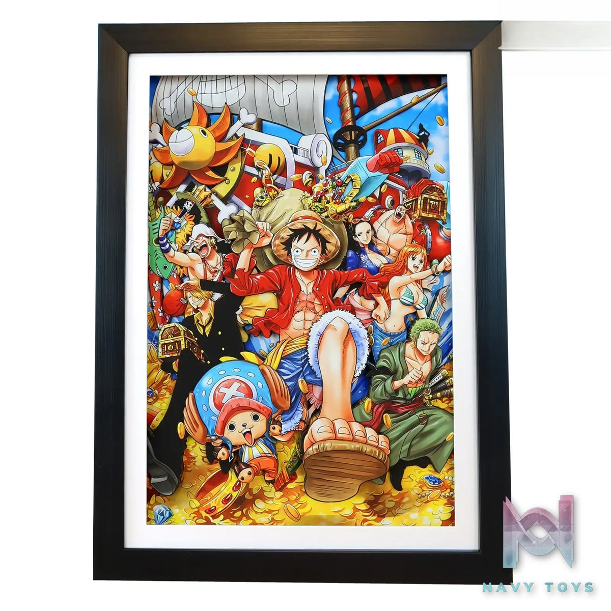 KALA HOME Studio – One Piece Multiple Characters #06 3D Decorative Painting One Piece