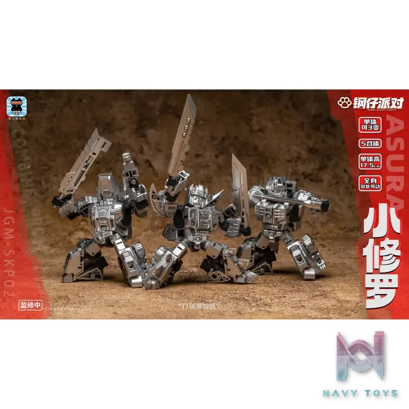 JGM – Original JGM-SKP02 Little Shura 5-piece Transformation Toy (Licensed)