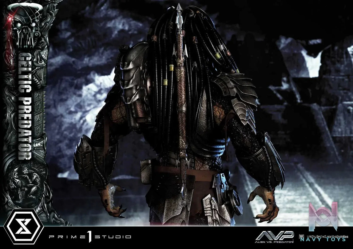 Prime 1 Studio Museum Masterline Alien vs. Predator Celtic Predator MMPR-05 MMPR-05S