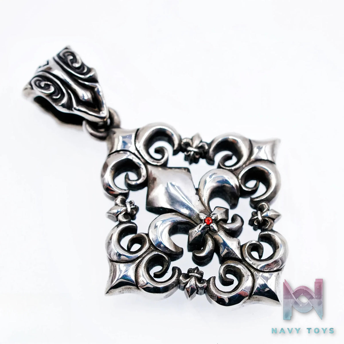 Raven Studio (silver jewelry) – Original “Faith” Exclusive Design Cross Pendant Original