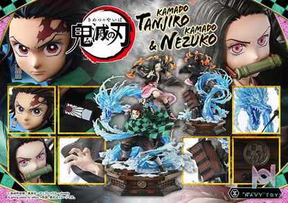 Prime 1 Studio – Demon Slayer: Kimetsu no Yaiba Kamado Tanjiro & Kamado Nezuko CMDSKY-01 CMDSKY-01UT CMDSKY-01UTS (Licensed)