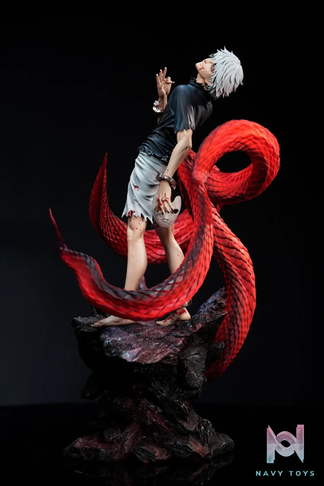 Damocles Studio – Ken Kaneki White Haired Suffering Tokyo Ghoul