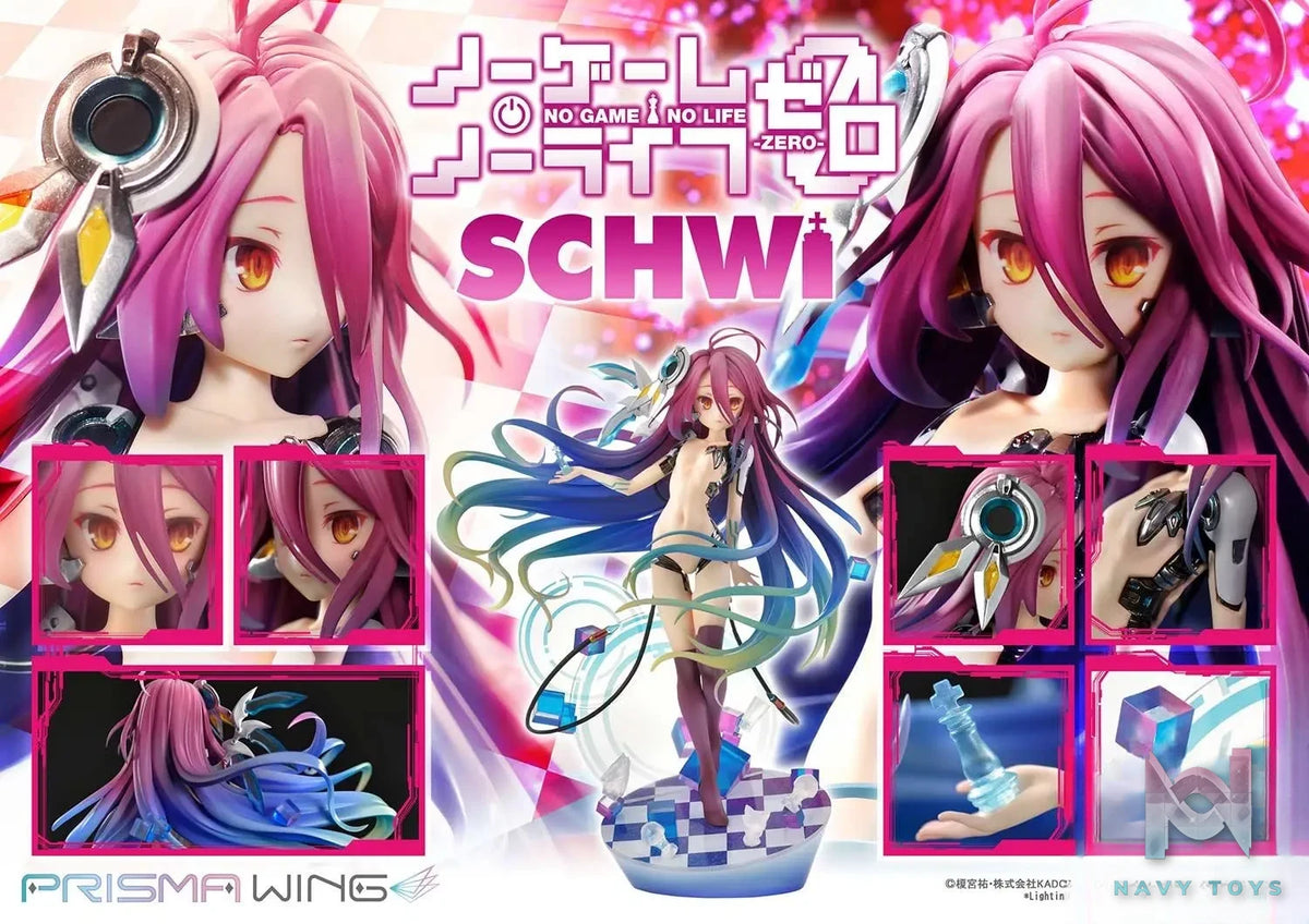 Prime 1 Studio & PRISMA WING Collection – PRISMA WING NO GAME NO LIFE -ZERO- Schwi PWNGNL-02P (Licensed)