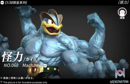 Wang Wang Studio – Pokémon Ring Boxing Champion Machamp 1/20 Pokédex