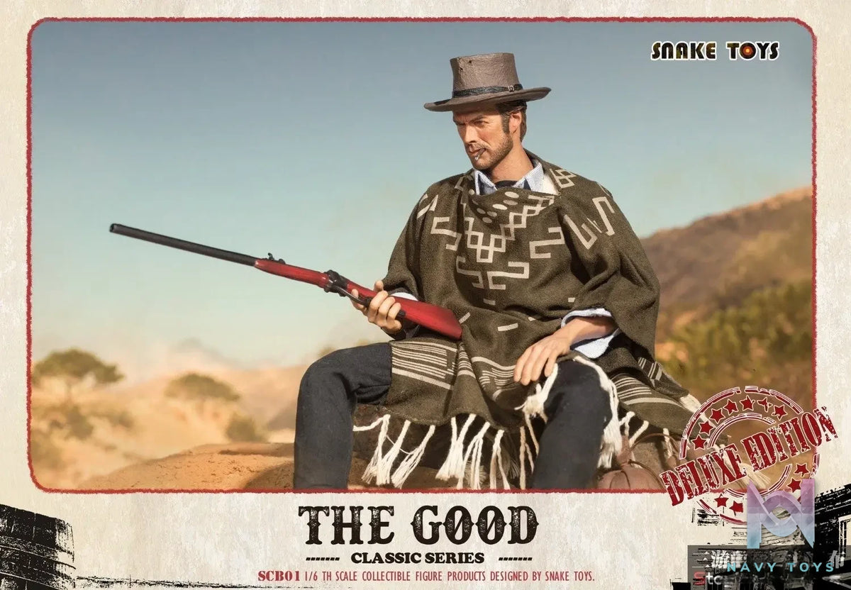 SNAKE TOYS – 1/6 Western Cowboy THE GOOD SCB01 Action Figure (Licensed)