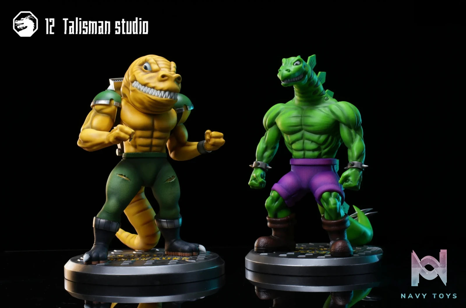 12 talisman Studio – Extreme Dinosaurs Stegz