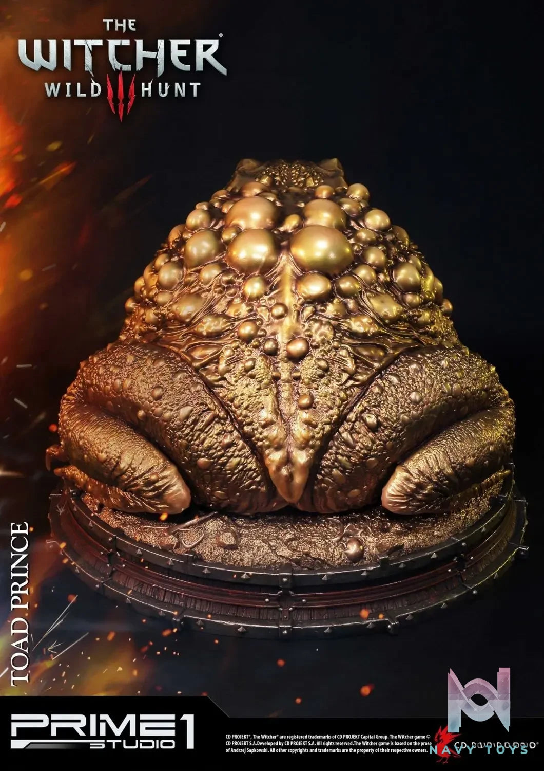 Prime 1 Studio – Premium Masterline The Witcher 3: Wild Hunt Toad Prince PMW3-05 PMW3-05GL (Licensed)