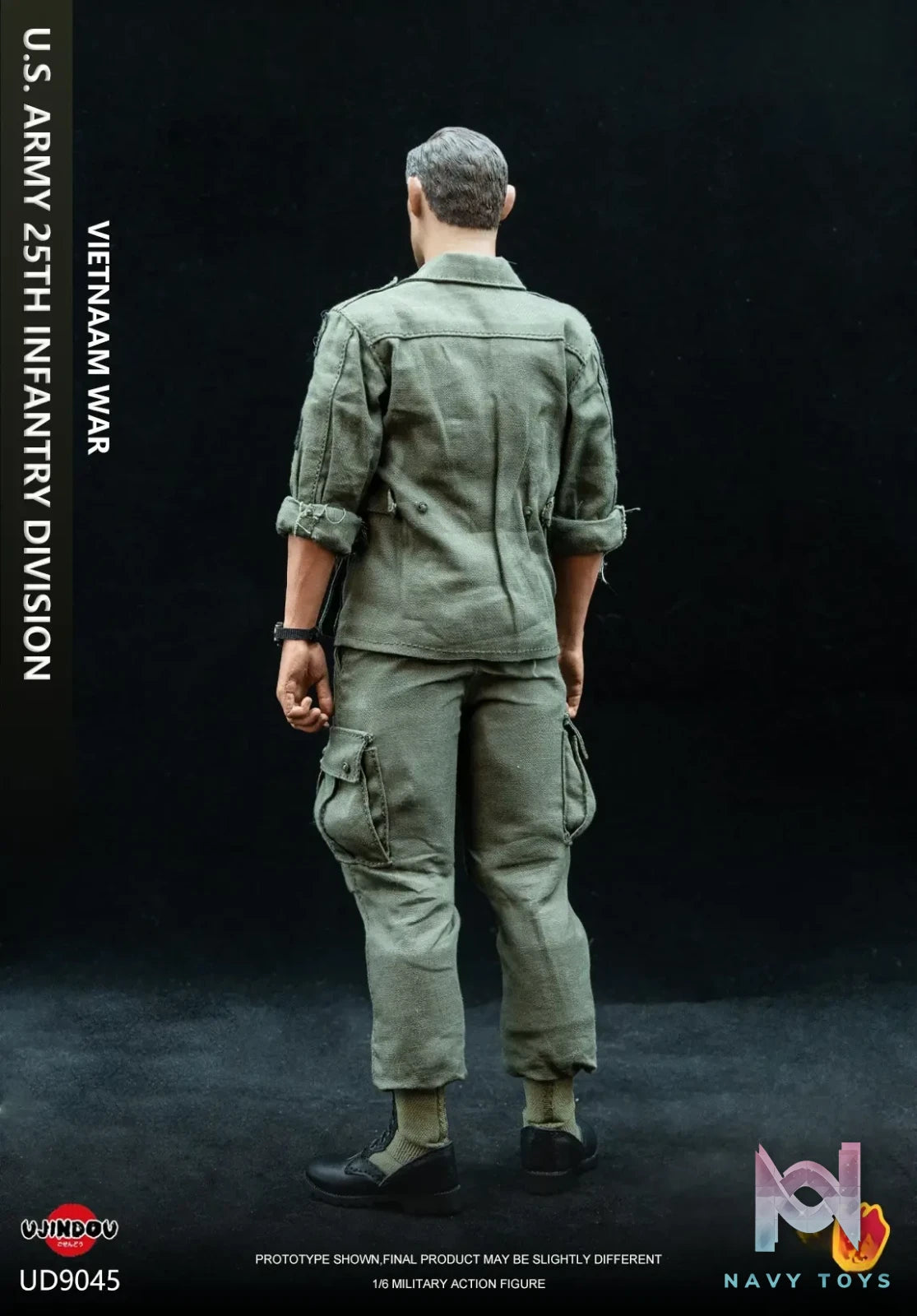 UJINDOU – U.S. ARMY 25TH INFANTRY DIVISION 1/6 VIETNAM WAR NO.UD9045 (Licensed)