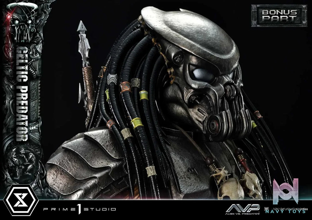 Prime 1 Studio Museum Masterline Alien vs. Predator Celtic Predator MMPR-05 MMPR-05S