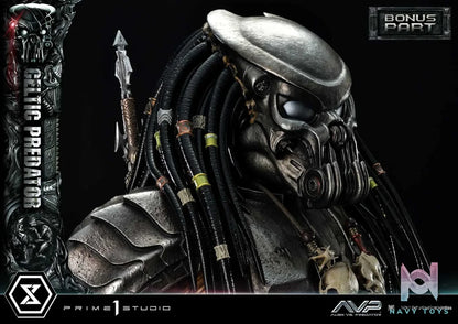 Prime 1 Studio Museum Masterline Alien vs. Predator Celtic Predator MMPR-05 MMPR-05S