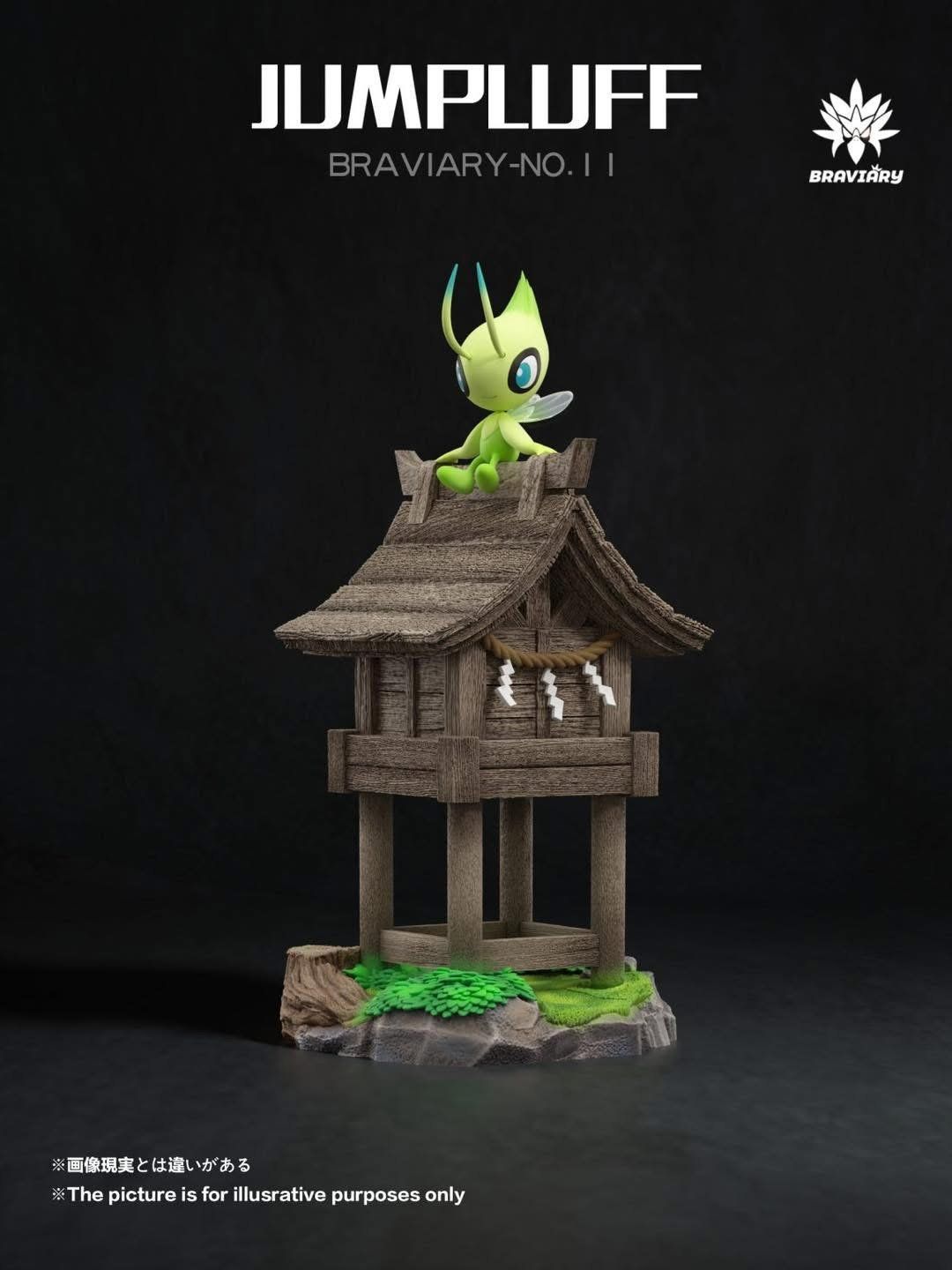 Celebi - Pokemon - Braviary Studio resin statue Braviary Studio anime figure