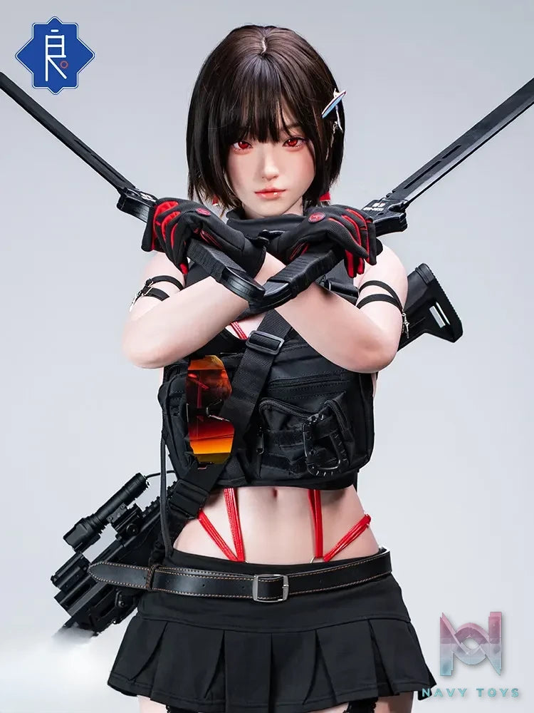 Bezlya – 2.2CF Series 163cm Baiji Makeup No. 2 1/1 Scale Silicone Love Doll (Licensed)