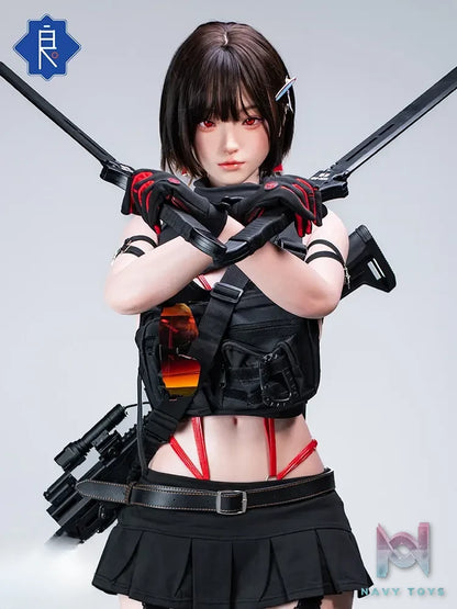 Bezlya – 2.2CF Series 163cm Baiji Makeup No. 2 1/1 Scale Silicone Love Doll (Licensed)
