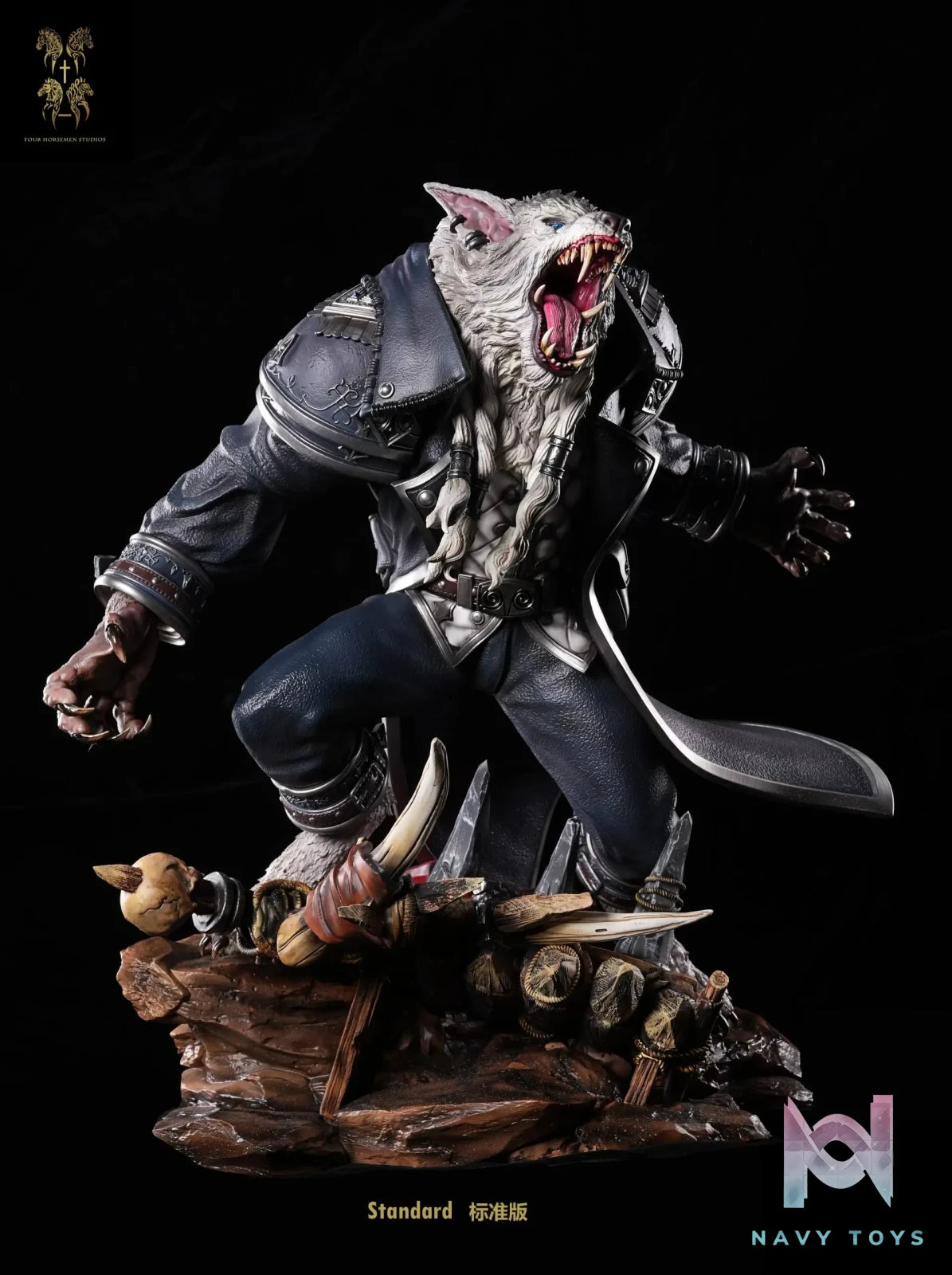 Four Horsemen Studio – World of Warcraft Wolf King Genn Greymane