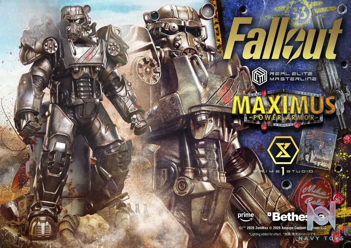 Prime 1 Studio – Real Elite Masterline Fallout Maximus Power Armor REMFO-03 REMFO-03DX REMFO-03DXS (Licensed)