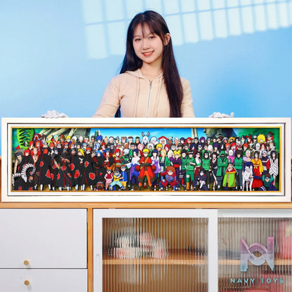 Yu Zhi Jiang Studio – Naruto Multiple Characters Series #10 3D Decorative Painting Naruto