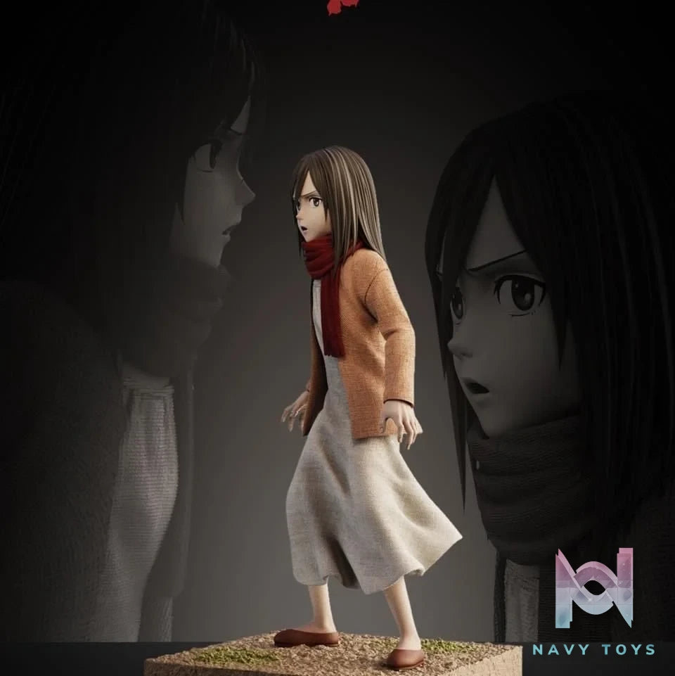 Childhood Mikasa Ackerman - Attack on Titan - Comic Hero Studio resin statue Comic Hero Studio anime figure